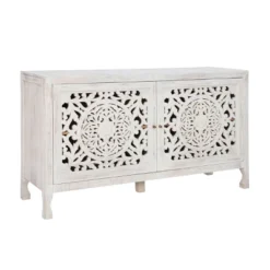 Heady 2 Door Carved Cabinet - Powell Company -Baxton Studio Sale Shop GUEST 4bc8d0c9 052b 46e2 bf22 2483a3eaae4e