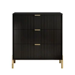 Festivo 4pc Modern Elegance Bedremm Chest And Dresser And 3 Drawer Nightstands Set -Baxton Studio Sale Shop GUEST 4c0c9ce5 4233 484e bc32 50f2bdeae8ce