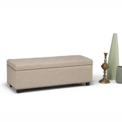 48" Springfield Storage Ottoman - Wyndenhall -Baxton Studio Sale Shop GUEST 4c2877aa 9133 4922 9753 a67d1c3df111