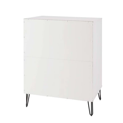 Manhattan Comfort Dumbo 2pc Modern 5 Drawer Dresser And 2 Drawer Nightstand Set 5 Manhattan Comfort Dumbo 2pc Modern 5 Drawer Dresser And 2 Drawer Nightstand Set - Image 5