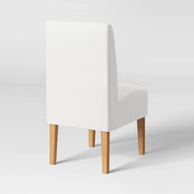 Mirage Slipcover Dining Chair Cream - Threshold™ 3 Mirage Slipcover Dining Chair Cream - Threshold™ - Image 3