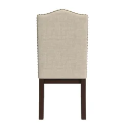 HomePop Set Of 2 Scalloped Back Dining Chairs Beige: Upholstered, Plywood Frame, Spot Clean, Polyester 12 HomePop Set Of 2 Scalloped Back Dining Chairs Beige: Upholstered, Plywood Frame, Spot Clean, Polyester -Baxton Studio Sale Shop GUEST 4ce8677f 97bf 43f5 a623 ebd83516198c