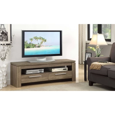 Elkton 2 Drawer TV Stand For TVs Up To 65" - Coaster 1 Elkton 2 Drawer TV Stand For TVs Up To 65" - Coaster