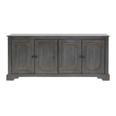 72" Sutton Heirloom TV Stand For TVs Up To 75" - Martin Furniture 11 72" Sutton Heirloom TV Stand For TVs Up To 75" - Martin Furniture - Image 11