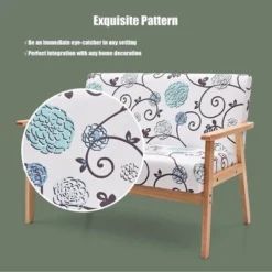 Costway Modern Fabric Loveseat Sofa Couch Upholstered 2-Seat Wood Armchair -Baxton Studio Sale Shop GUEST 4daa4675 c71e 44cf aebe dfdf34afdaf6