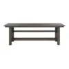 Keystone Ii Rustic Farmhouse Counter Height Dining Table Gray - Treasure Trove