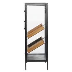 Contemporary Wood Standing Wine Rack Black - Olivia & May -Baxton Studio Sale Shop GUEST 4e118359 8d36 4030 867c 40a4d3b0686a