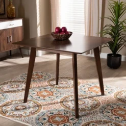 Pernille Square Wood Dining Table Walnut - Baxton Studio 8 Pernille Square Wood Dining Table Walnut - Baxton Studio -Baxton Studio Sale Shop GUEST 4ed638b1 7b6e 4a88 a6f8 7aa931e0a653