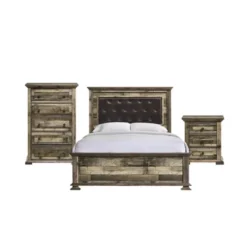 3pc Shayne Panel Bedroom Set Drift - Picket House Furnishings -Baxton Studio Sale Shop GUEST 4eedf623 8556 4dfd bc14 9c9979ff7c43
