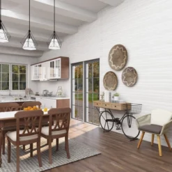 Farmhouse Metal Console Table Red - Olivia & May -Baxton Studio Sale Shop GUEST 4efdcb7c fd29 44c2 95e1 b1e73099ad0c