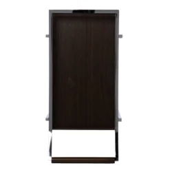 Oneots Rolling Bar Cart Brown/Chrome - Aiden Lane -Baxton Studio Sale Shop GUEST 4f20813c d479 4b3a adb2 b3cf7fa5498d