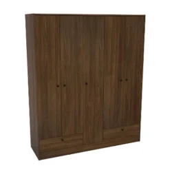 Denmark 5 Door 2 Drawer Wardrobe - Polifurniture -Baxton Studio Sale Shop GUEST 4f449049 f8a4 4ebf 94fb 75ddac5adeff