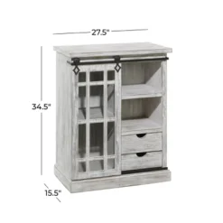 Farmhouse Metal And Wood Cabinet White - Olivia & May -Baxton Studio Sale Shop GUEST 4ffa1283 bf85 49e5 a02e c81581417fd5