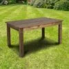 Flash Furniture 60" X 38" Rectangular Solid Pine Farm Dining Table