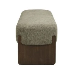 Christopher Knight Home Arabella 64" Modern Rubberwood Upholstered Loop Yarn Ottoman -Baxton Studio Sale Shop GUEST 51e0a327 8048 4e3a bb74 e1698f52a319