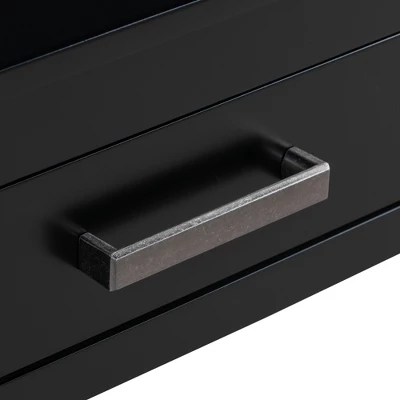 59.1" Modern 3-Drawer Console Table With 1 Shelf For Living Room, Entryway And Hallway - ModernLuxe 15 59.1" Modern 3-Drawer Console Table With 1 Shelf For Living Room, Entryway And Hallway - ModernLuxe - Image 15