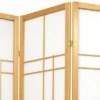 4 Ft. Tall Eudes Shoji Screen - Natural (4 Panels)