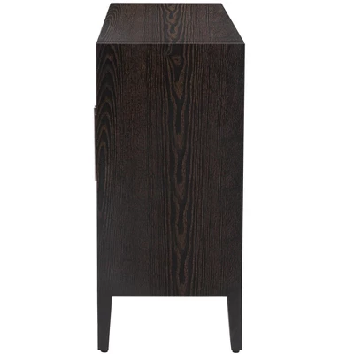 Modern Sideboard, Buffet Storage Cabinet With Tempered Glass Doors And Adjustable Shelves-ModernLuxe 6 Modern Sideboard, Buffet Storage Cabinet With Tempered Glass Doors And Adjustable Shelves-ModernLuxe - Image 6