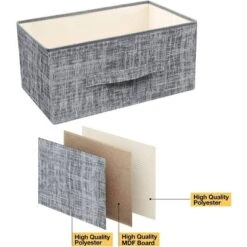 Sorbus Drawer Nightstand Shelf For Bedroom Home Etc Gray -Baxton Studio Sale Shop GUEST 5231f066 885c 4a5f 80a9 f5812732a80e