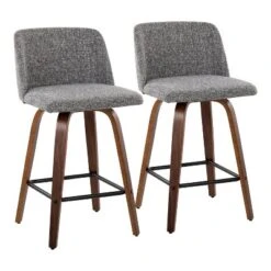 Set Of 2 Toriano Upholstered Counter Height Barstools - Lumisource -Baxton Studio Sale Shop GUEST 53330c8a 26b1 4379 ac53 dea5d69f79af