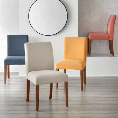 Set Of 2 Estelle Armless Dining Chairs - Buylateral 3 Set Of 2 Estelle Armless Dining Chairs - Buylateral - Image 3