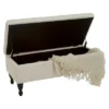 Chantelle Fabric Storage Ottoman - Christopher Knight Home