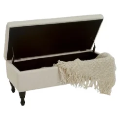 Chantelle Fabric Storage Ottoman - Christopher Knight Home