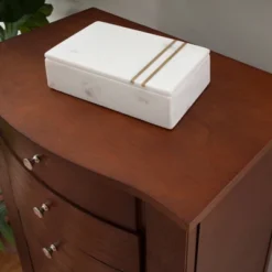 Francesca Jewelry Armoire Merlot Brown - Powell Company -Baxton Studio Sale Shop GUEST 55d3263c 32a1 4bac a739 e72c424022ba