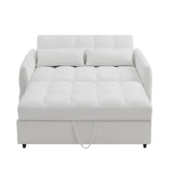 Sleeper Sofa,Tufted Pull-Out Sofa Bed With Adjustable Backrest And USB Ports,Loveseat Sofa,Sleeper Sofa For Living Room,Bedroom-Cuddlewood 13 Sleeper Sofa,Tufted Pull-Out Sofa Bed With Adjustable Backrest And USB Ports,Loveseat Sofa,Sleeper Sofa For Living Room,Bedroom-Cuddlewood -Baxton Studio Sale Shop GUEST 5652bdc3 2045 4cec 86d0 40e811a862ab