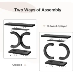 Tribesigns Modern 39-inch Mirrored Console Table With Sparkling Crystal Inlays 15 Tribesigns Modern 39-inch Mirrored Console Table With Sparkling Crystal Inlays -Baxton Studio Sale Shop GUEST 569ea5b1 9ccf 4e1e 8e03 91319093cca2