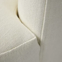 Bella 28'' Seat Width Contemporary Farmhouse,Upholstered Linen Swivel Chair, Armrest 360° Swivel Nursery Chair-The Pop Maison -Baxton Studio Sale Shop GUEST 56db71b1 7847 40f9 a824 5266c59da8b0