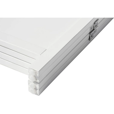 Legacy Decor Screen Room Divider Wicker And Wood Diamond Design 3 Legacy Decor Screen Room Divider Wicker And Wood Diamond Design - Image 3