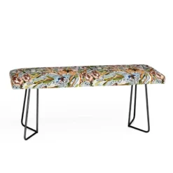 Marta Barragan Camarasa Butterflies In The Meadow Bench - Deny Designs -Baxton Studio Sale Shop GUEST 5728ddf3 801a 4556 bad3 8ad46b821afb
