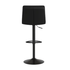 Merrick Lane Modern Upholstered Adjustable Height Stools With Sturdy Iron Bases -Baxton Studio Sale Shop GUEST 57a6870c 1eb4 4497 b091 a16ab63415b6 1