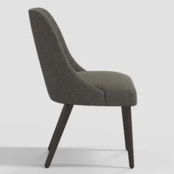 Geller Modern Dining Chair In Textured Linen Zuma - Threshold™ -Baxton Studio Sale Shop GUEST 58ef16f4 9ef2 4c77 8ddd 4ad461c1f90f
