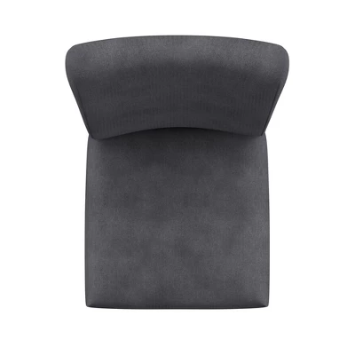 Set Of 2 Quinby Parson Dining Chair Wood Charcoal - Inspire Q 5 Set Of 2 Quinby Parson Dining Chair Wood Charcoal - Inspire Q - Image 5