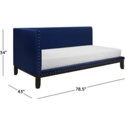 Twin Aria Upholstered Daybed - Hillsdale Furniture -Baxton Studio Sale Shop GUEST 5937d0be 75b1 437d 8847 0dedbd1ccbf0