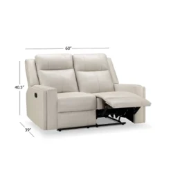 Randi Top Grain Leather Manual Reclining Loveseat Ivory - Abbyson Living 11 Randi Top Grain Leather Manual Reclining Loveseat Ivory - Abbyson Living -Baxton Studio Sale Shop GUEST 5acb4c09 26d7 40ff 98b8 5eac389c5802