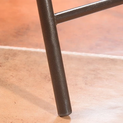 Costway 4 PCS Folding Rattan Wicker Bar Stool Chair Indoor &Outdoor Furniture Brown 7 Costway 4 PCS Folding Rattan Wicker Bar Stool Chair Indoor &Outdoor Furniture Brown - Image 7