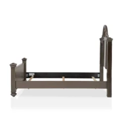 3pc Pennings Traditional Bed Set With 2 Nightstands Gray - HOMES: Inside + Out -Baxton Studio Sale Shop GUEST 5afc1141 381b 4fba 96c1 f4658a91e224