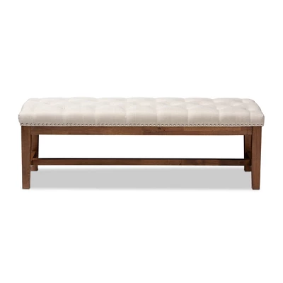 Ainsley Bench - Baxton Studio 6 Ainsley Bench - Baxton Studio - Image 6