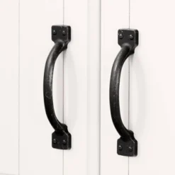 Farnel 4 Door Storage Cabinet Pure White - South Shore -Baxton Studio Sale Shop GUEST 5bdd2875 0498 44ab b326 2ccaf76411f9