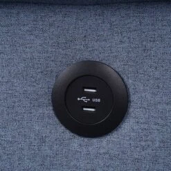 78" Nichelle Sofa Blue Fabric - Acme Furniture -Baxton Studio Sale Shop GUEST 5c8e7b94 a160 4ac0 aa8a 2af38c451ee7