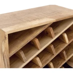 Modern Wood Wine Rack Brown - Olivia & May -Baxton Studio Sale Shop GUEST 5ce1b5f3 d627 44ce 8d71 80074e1e7663