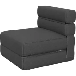 Modern Convertible Sleeper Chair With Upgraded Pillow, Foldable Memory Foam Sleepers, Comfy Floor Sofa -Baxton Studio Sale Shop GUEST 5d0690ad df24 413d ac85 faa10e9c6cba