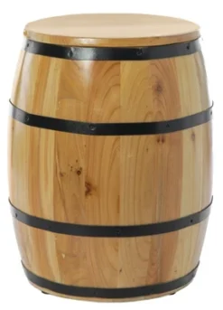 Vintiquewise Wine Barrel 4 Sectional Crate With Removable Head Lid -Baxton Studio Sale Shop GUEST 5d157d4d 31ab 4af2 b029 96e81b41dc7b