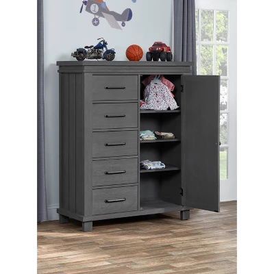 SOHO BABY Hampton 5-Drawer Chifferobe 4 SOHO BABY Hampton 5-Drawer Chifferobe - Image 4