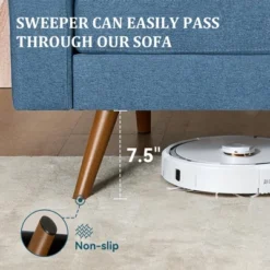 Vipbear 65.4" Loveseat Sofa,Comfy Love Seat Couches For Living Room,Mid Century Modern Small Couch For Bedroom Office With Spring Cushion -Baxton Studio Sale Shop GUEST 5ead1feb e727 4f1e a319 6ce74cad7249