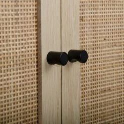 Arina Natural Rattan 2 Door High Accent Cabinet With Adjustable Shelf - Maison Boucle -Baxton Studio Sale Shop GUEST 5ecda80a 4d16 4bef 963c eb7a85057309