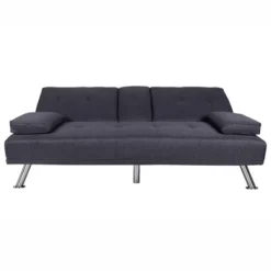 DOMETOUR 66.1'' Futon Sleeper Sofa Bed -Baxton Studio Sale Shop GUEST 5f7262af 3358 4500 802e 35a04b546386